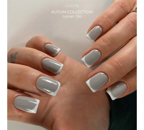 Гель-лак для нігтів GaMa Autumn collection №134 туман, 10 мл