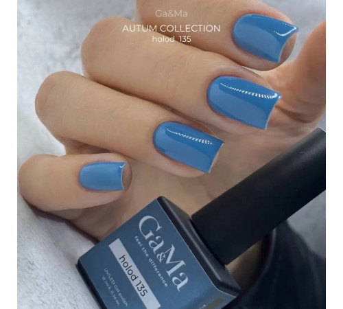 Гель-лак для нігтів GaMa Autumn collection №135 холод, 10 мл