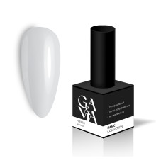 Гель-лак для нігтів GaMa Basic collection French, білий, 10 мл