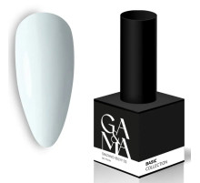 Гель-лак для нігтів GaMa Basic collection №002 холодний білий, 15 мл