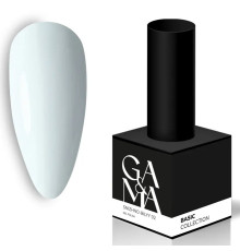 Гель-лак для нігтів GaMa Basic collection №002 холодний білий, 15 мл