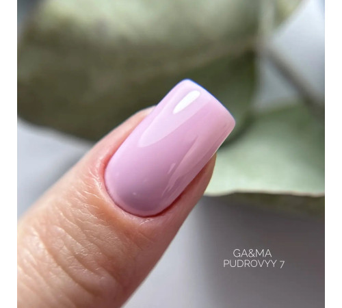 Гель-лак для ногтей GaMa Basic collection №007 пудровый, 10 мл