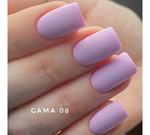 Гель-лак для нігтів GaMa Basic collection №008 ліловий, 10 мл
