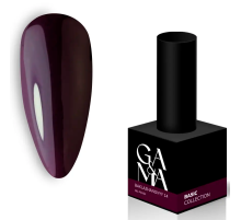 Gel nail polish GaMa Basic collection No. 014 eggplant, 10 ml