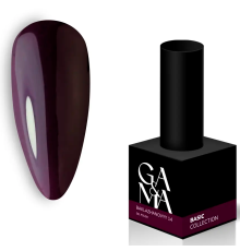 Гель-лак для нігтів GaMa Basic collection №014 баклажановий, 10 мл
