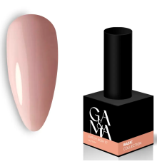 Гель-лак для нігтів GaMa Basic collection №017 світлий беж, 10 мл