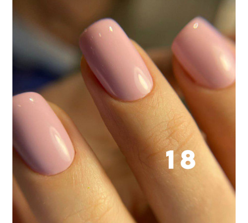 Гель-лак для нігтів GaMa Basic collection №018 рожевий беж, 10 мл