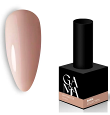 Гель-лак для нігтів GaMa Basic collection №019 сірий беж, 10 мл