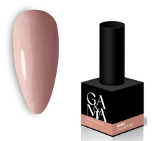 Gel nail polish GaMa Basic collection #020 dark beige, 10 ml