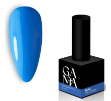 Gel nail polish GaMa Basic collection No. 022 cornflower, 10 ml