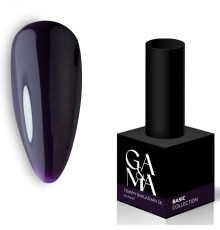 Гель-лак для нігтів GaMa Basic collection №026, темний баклажан, 10 мл