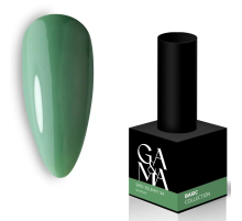 Gel nail polish GaMa Basic collection No. 034 gray-green, 10 ml