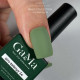 Гель-лак для нігтів GaMa Basic collection №034 сіро-зелений, 10 мл