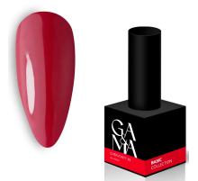 Gel nail polish GaMa Basic collection #045 red, 10 ml