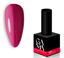 Гель-лак для нігтів GaMa Basic collection №046 малиново-червоний, 10 мл