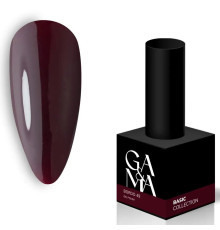 Гель-лак для нігтів GaMa Basic collection №049 бордо, 10 мл