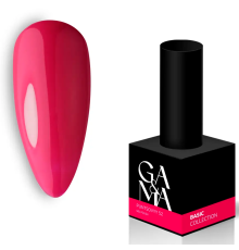 Гель-лак для нігтів GaMa Basic collection №052 пунцовий, 10 мл