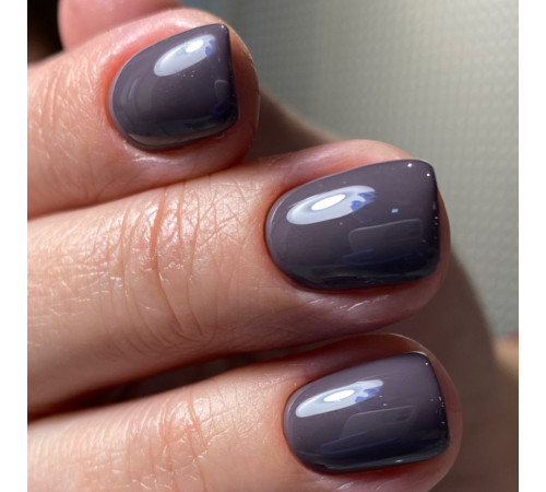 Гель-лак для нігтів GaMa Basic collection №053, графітовий, 10 мл