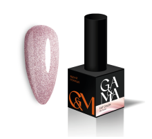 Гель-лак для нігтів GaMa Cat Color №007, котяче око, світло-рожевий, 6 мл