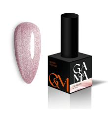 Гель-лак для нігтів GaMa Cat Color №007, котяче око, світло-рожевий, 6 мл