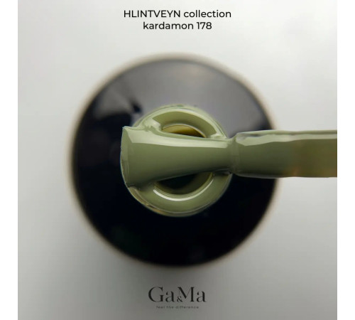 Гель-лак для нігтів GaMa Hlintveyn №178 кардамон, 10 мл