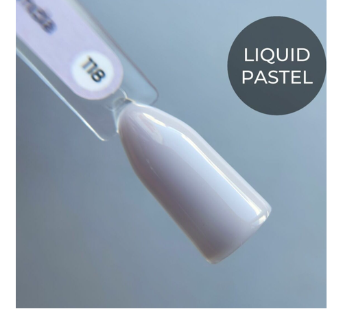 Гель-лак для нігтів GaMa Liquid pastel №118 Troyanda троянда, 10 мл