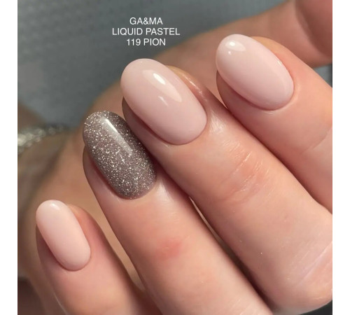 Гель-лак для нігтів GaMa Liquid pastel №119 Pion піон, 10 мл