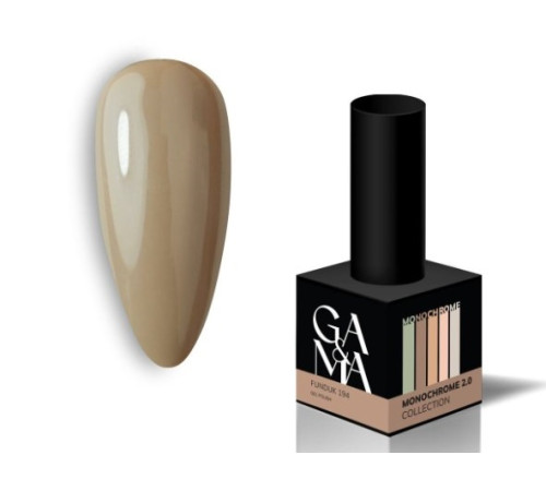 Гель-лак для ногтей GaMa Monochrome collection №194 Funduk фундук, 10 мл