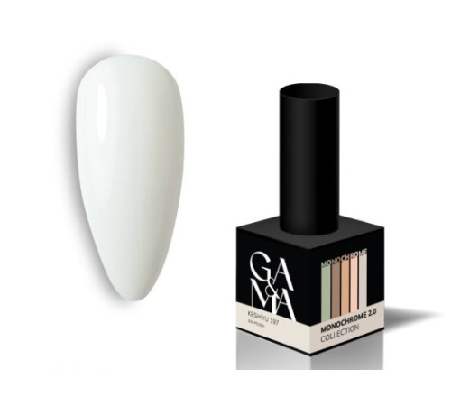 Гель-лак для нігтів GaMa Monochrome collection №197 Keshyu кешью, 10 мл