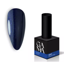 Гель-лак для нігтів GaMa Night collection №089 Blue, 10 мл