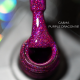 Gel nail polish GaMa Night collection #181 Purple dragon, 10 ml
