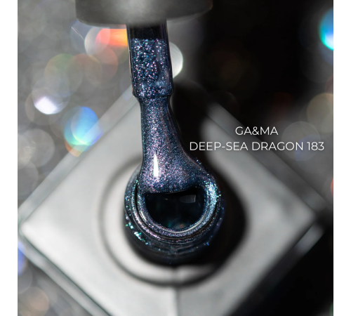 Гель-лак для ногтей GaMa Night collection №183 Deep-sea dragon, 10 мл