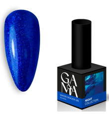 Гель-лак для нігтів GaMa Night collection №185 Water dragon, 10 мл