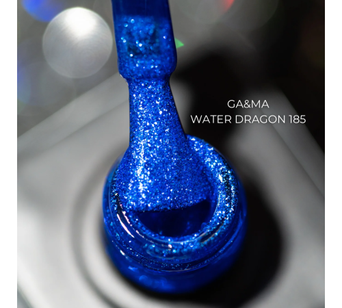 Гель-лак для ногтей GaMa Night collection №185 Water dragon, 10 мл