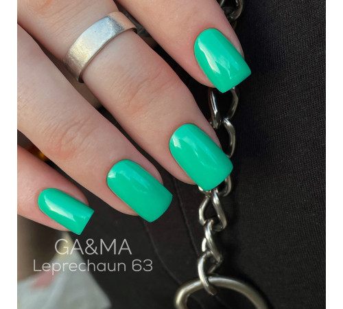 Гель-лак для нігтів GaMa Pantone №063 Leprechaun, леприкон, 10 мл