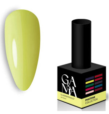 Гель-лак для нігтів GaMa Pantone №067 Illuminating, ілюминайтін, 10 мл