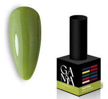 Gel nail polish GaMa Pantone No. 072 Olive, olive, 10 ml