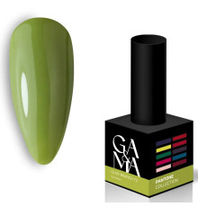 Гель-лак для нігтів GaMa Pantone №072 Olive, оливковий, 10 мл