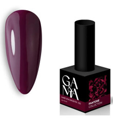 Гель-лак для нігтів GaMa Pantone №150 dark Viva Magenta, вишневий, 10 мл