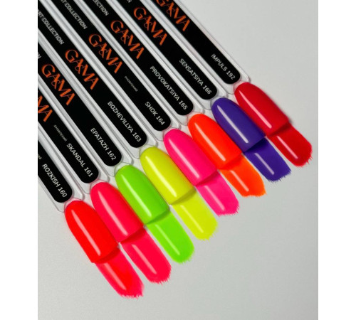 Гель-лак для нігтів GaMa Pop-Art collection №192 Impuls, імпульс, 10 мл