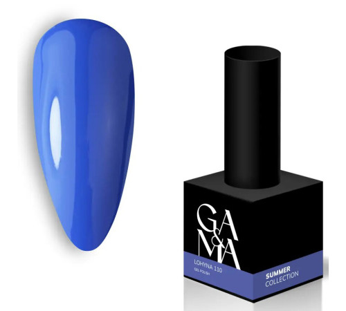 Гель-лак для нігтів GaMa Summer collection №110 Lohina лохина, 10 мл