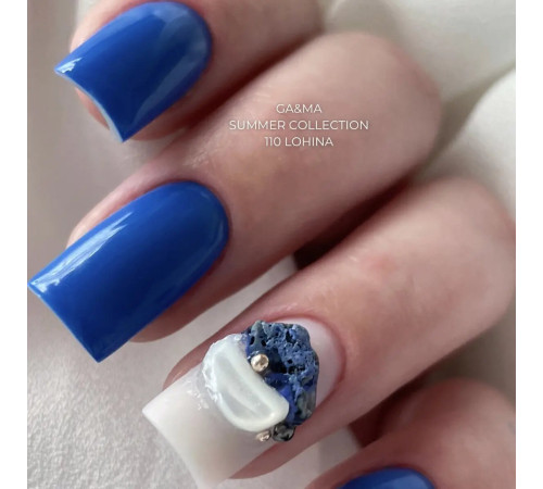 Гель-лак для нігтів GaMa Summer collection №110 Lohina лохина, 10 мл