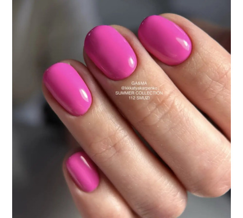 Гель-лак для нігтів GaMa Summer collection №112 Smuzi, смузі, 10 мл