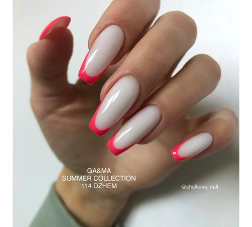 Гель-лак для нігтів GaMa Summer collection №114 Dzhem, джем, 10 мл