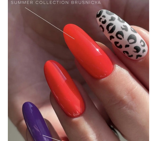 Гель-лак для нігтів GaMa Summer collection №115 Brusnicya, брусниця, 10 мл