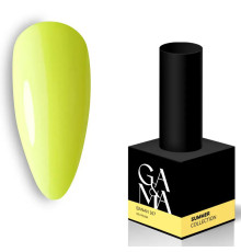 Гель-лак для ногтей GaMa Summer collection №167 Banan желтый, 10 мл