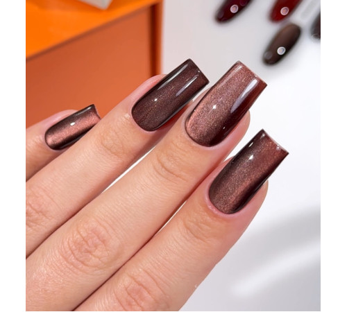 Гель-лак для нігтів Gemely Cat Color №018, котяче око, 6 мл