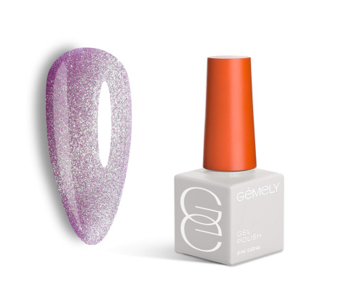 Гель-лак для нігтів Gemely Cat Color №023, котяче око, 6 мл