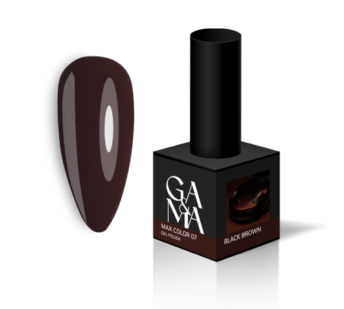 Гель-лак для нігтів Gemely Max Color №007, 10 мл