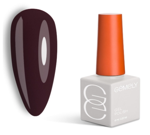 Гель-лак для нігтів Gemely Max Color №010, 6 мл